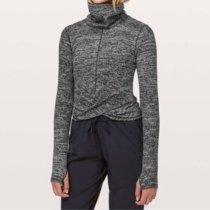 LULULEMON Melodic Movement Long Sleeve Shirt Slim fit Women’s size 10